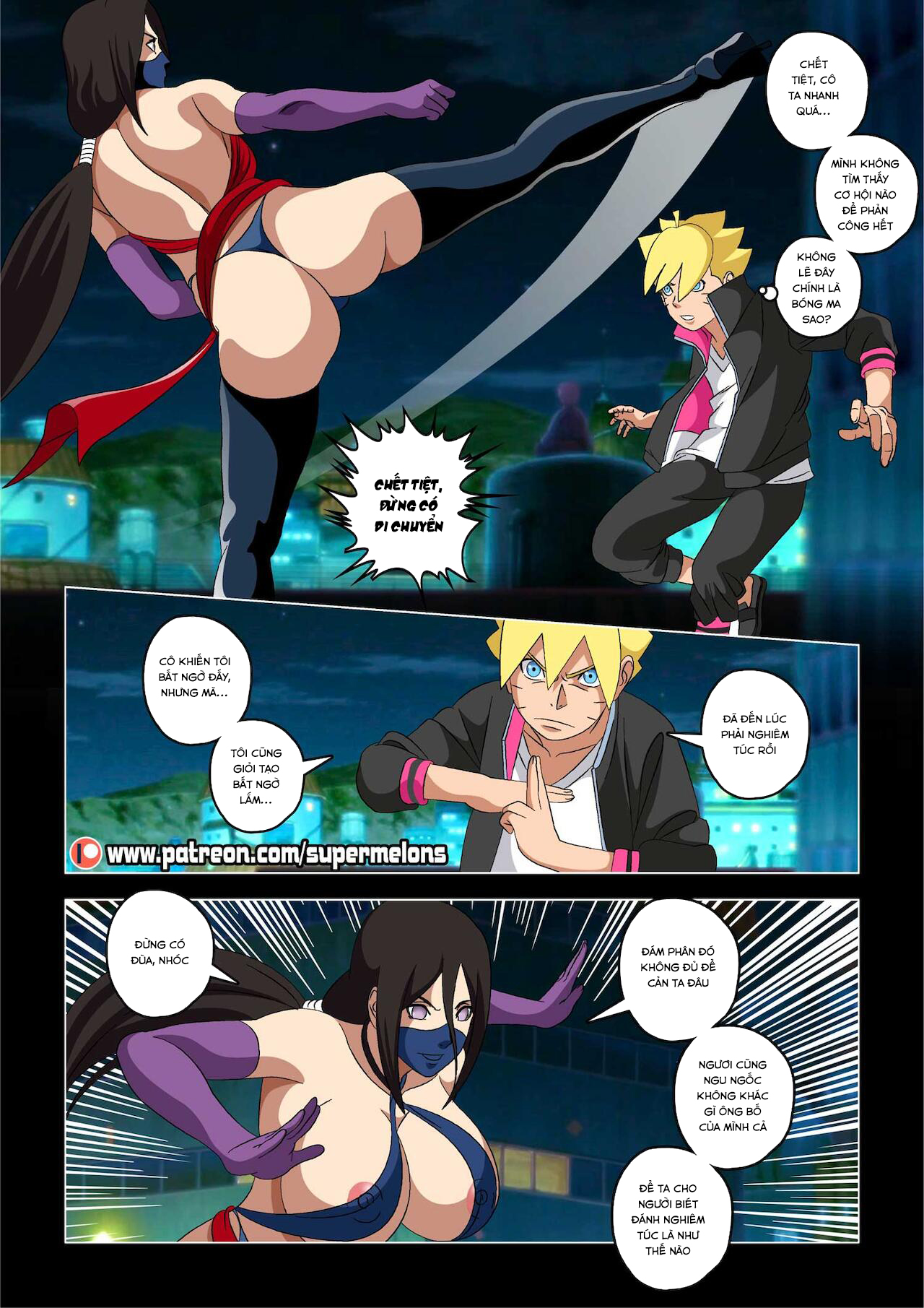 Đọc truyện hentai The mom of Boruto (Naruto) - Oneshot