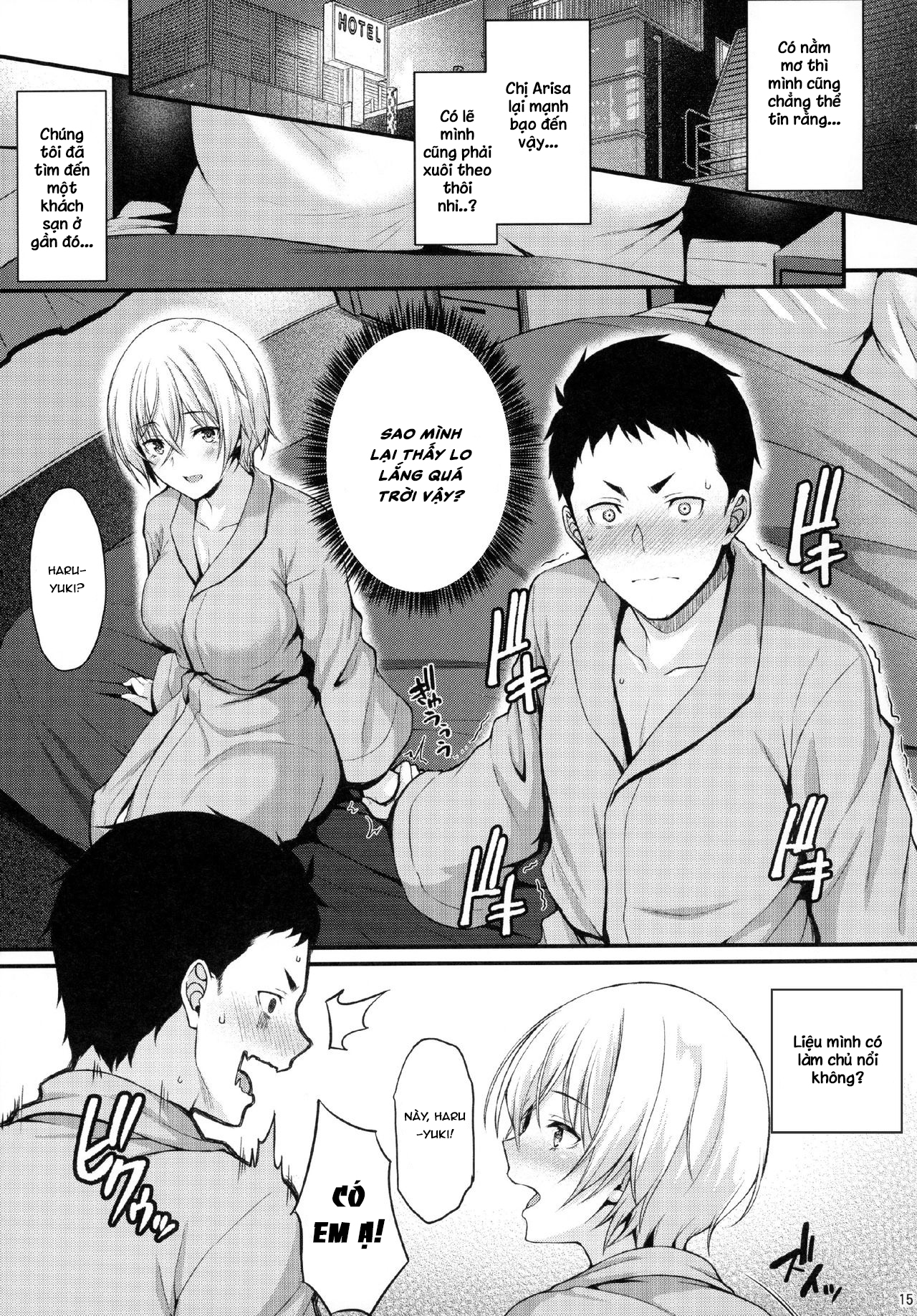 Đọc truyện hentai Itoshi no Senpai to Mou Ichido Hajimete - Oneshot