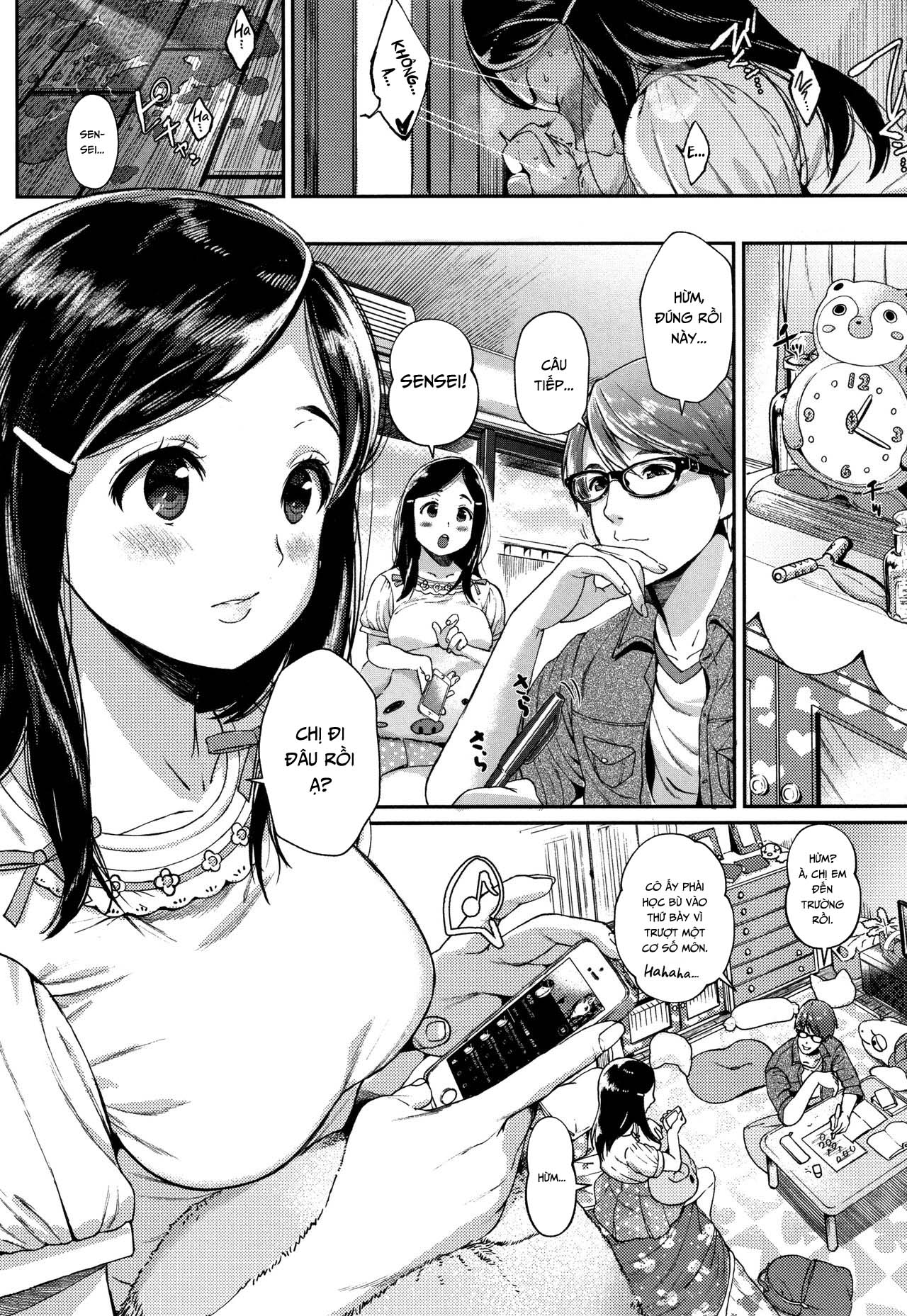 Đọc truyện hentai Thậm chí còn Sướng hơn cả của Chị - Oneshot