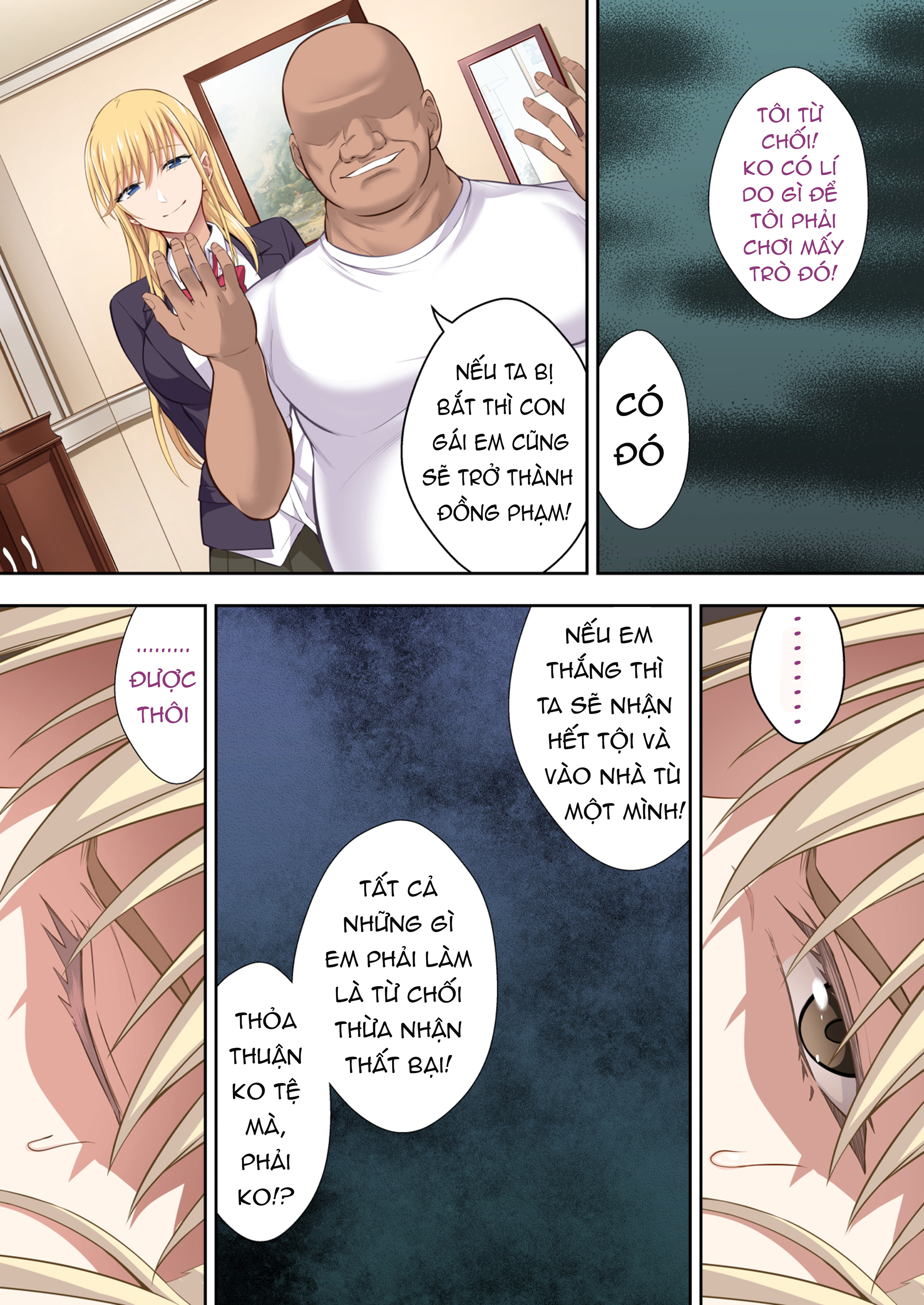 Đọc truyện hentai (Ijima Yuu) Gakuenchou Koudou Mariya o Chinpo Cleaner Nigou ni Otosu [Part 2] - Oneshot