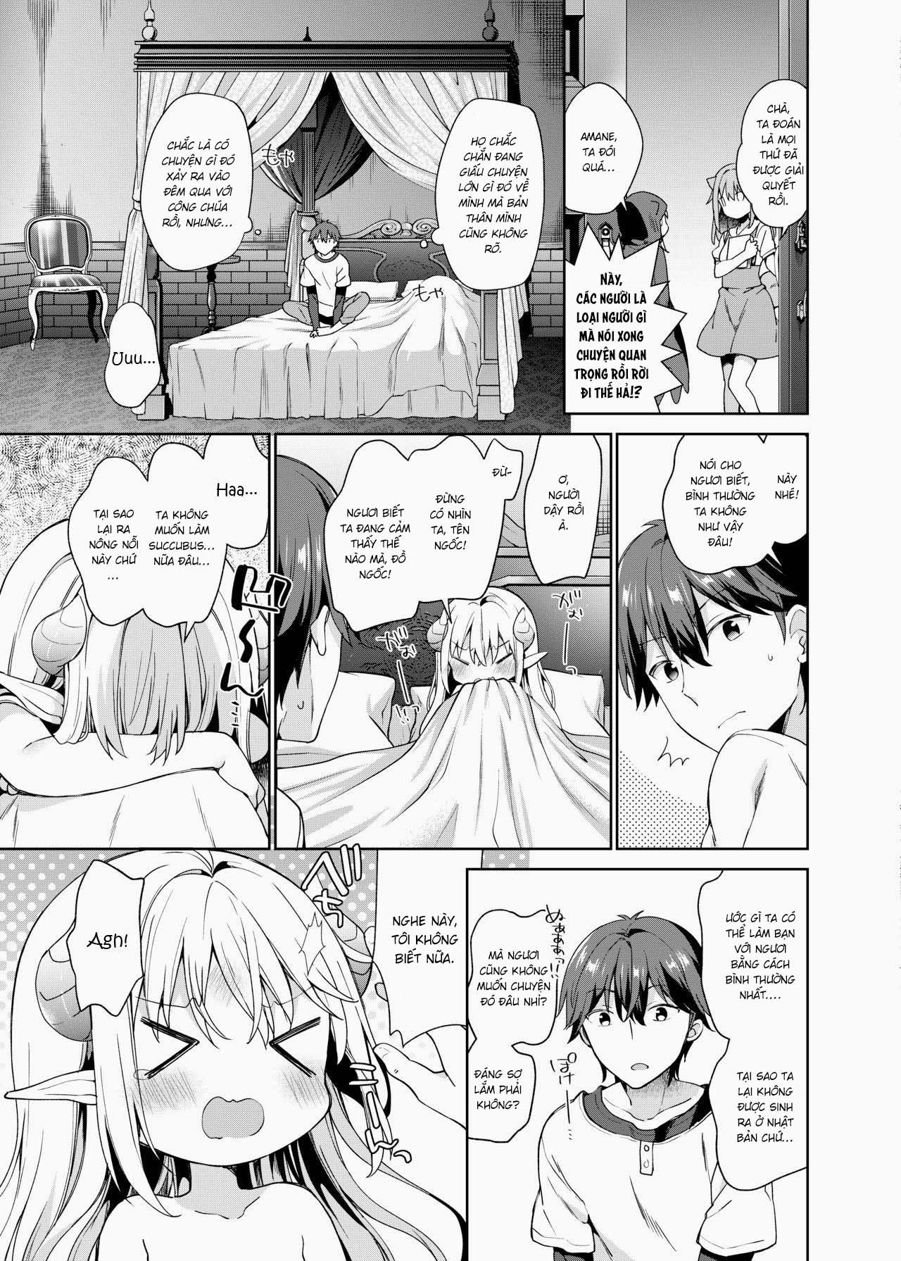 Đọc truyện hentai Chuyển sinh x Ma vương x Succubus - Oneshot