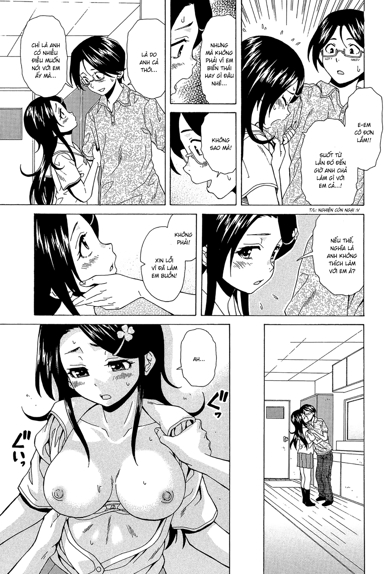 Đọc truyện hentai Phía sau cánh cửa - Chap 2