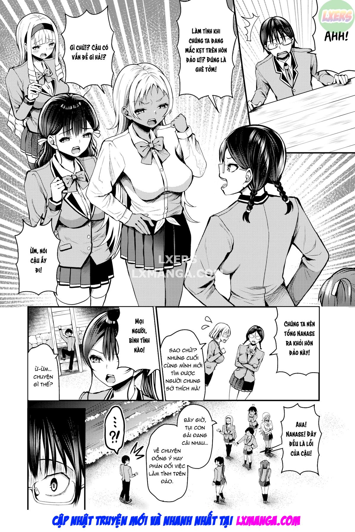 Đọc truyện hentai Stranded on a Desert Island Where I Can Creampie All the Girls I Want - Chap 10