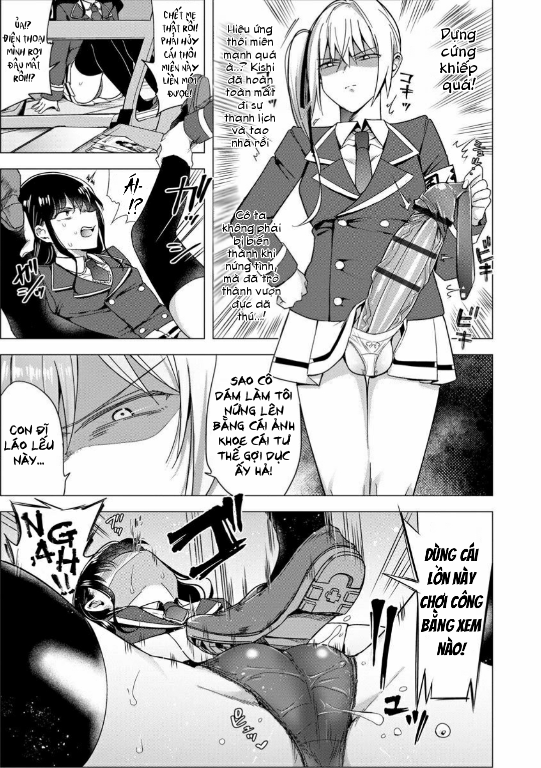 Đọc truyện hentai Trừng phạt con nhỏ phách lối bằng con cá chà bặc - Oneshot