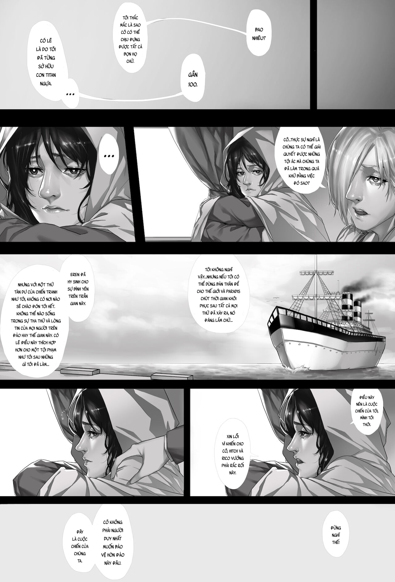 Đọc truyện hentai Cuộc chiến của tôi. - Oneshot