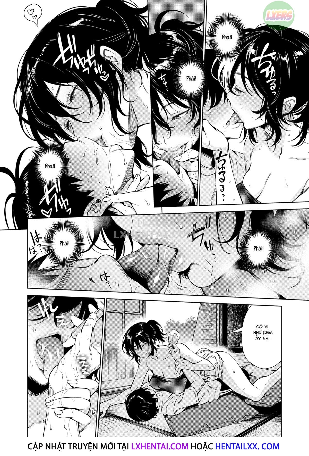 Đọc truyện hentai Một kỳ nghỉ hè đầy mồ hôi với Wakatsuki-san - Oneshot