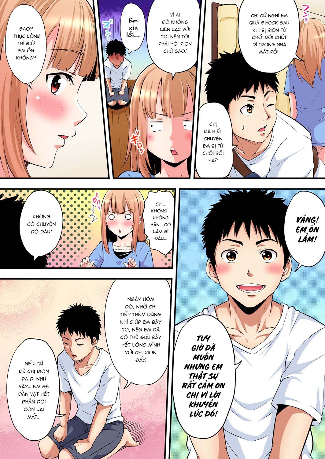 Đọc truyện hentai Bà Mẹ Teen Và Các Tư Thế SEX - Chap 10: Bắn [Pháo Hoa [ Cùng Chị Gái Chika