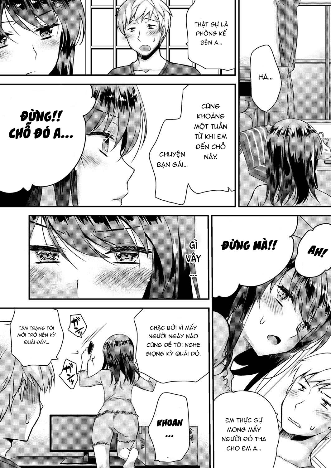 Đọc truyện hentai Tôi có thể nghe được âm thanh dâm dục của em!? - Chap 2.