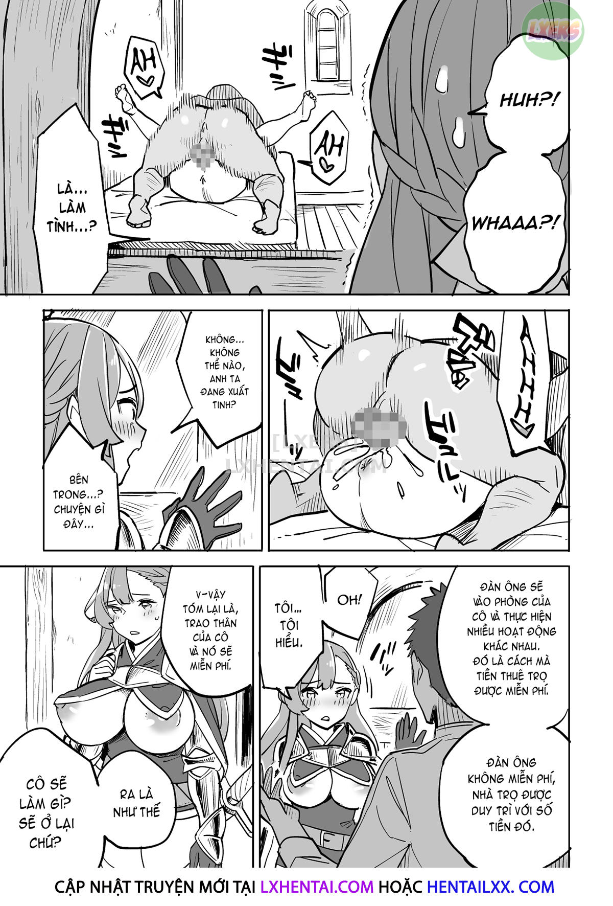 Đọc truyện hentai Beware Of Free Lodging! - Oneshot