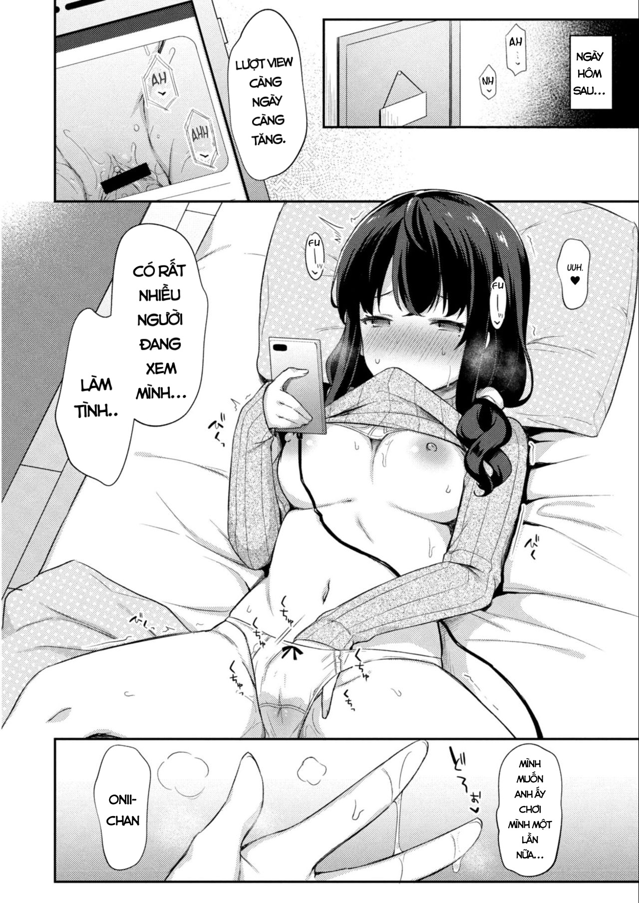 Đọc truyện hentai Little Sister Temptation - Oneshot