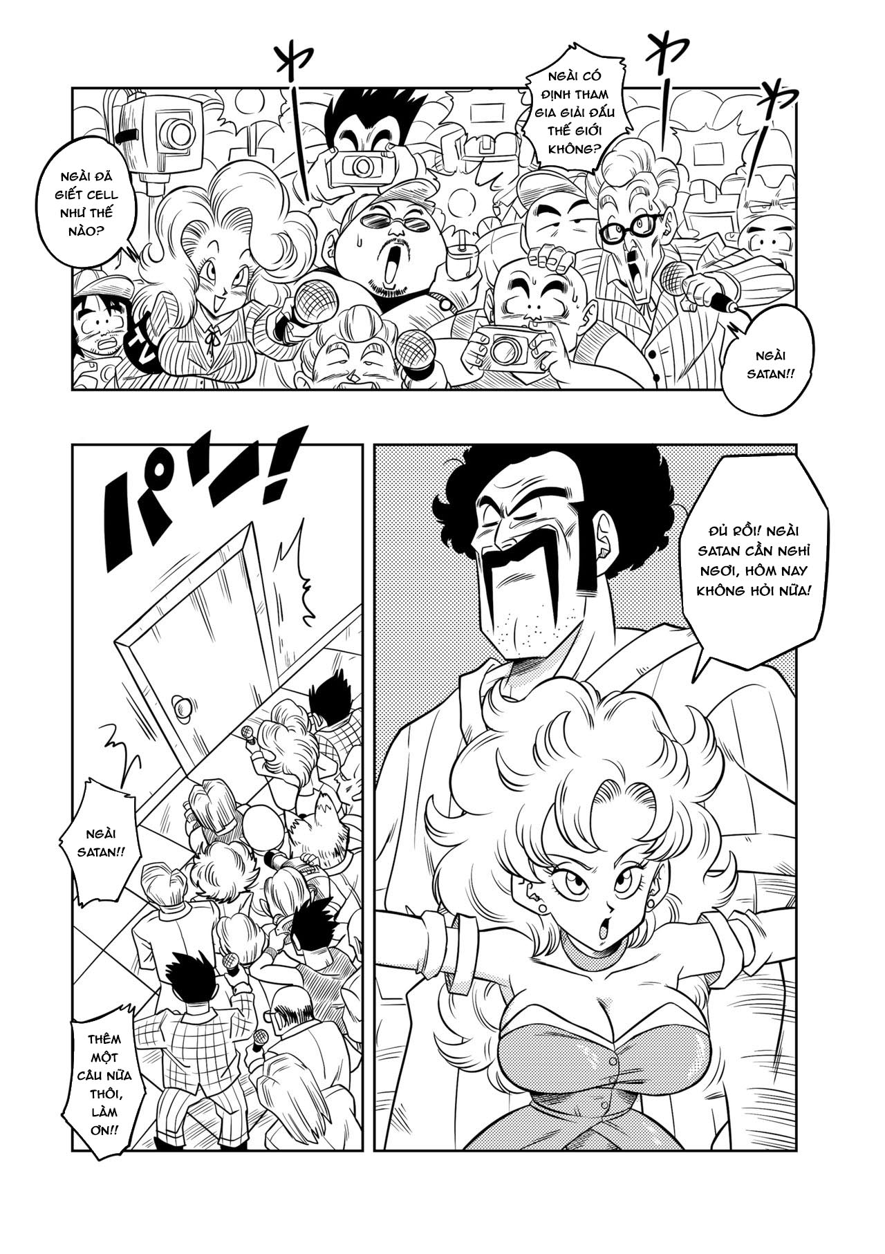 Đọc truyện hentai Huấn luyện bí mật của Mr Satan (Dragon Ball Z) - Oneshot