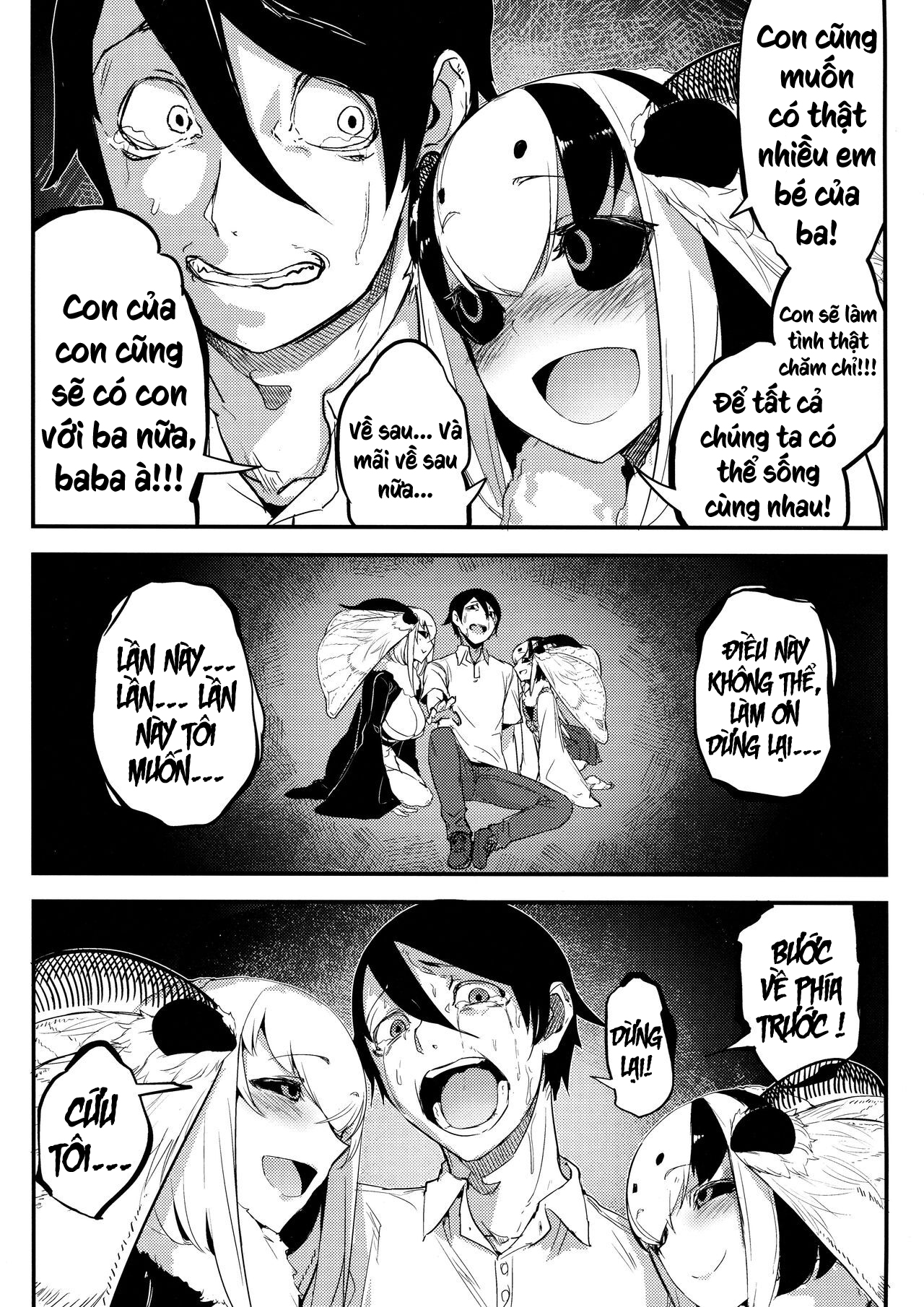 Đọc truyện hentai Nền Trắng Kí Ức - Chap 4 - Kết thúc vòng lặp - Bad Ending