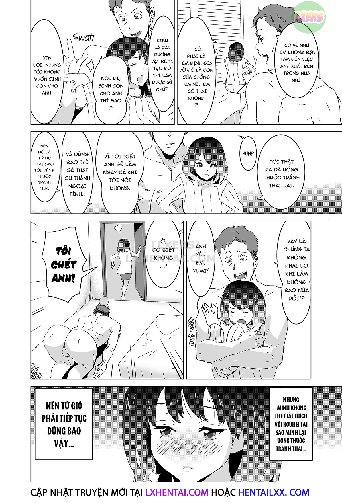 Đọc truyện hentai My Wife Would Never Moan Like in the Unrealistic Porn My Neighbor Watches - Chap 2