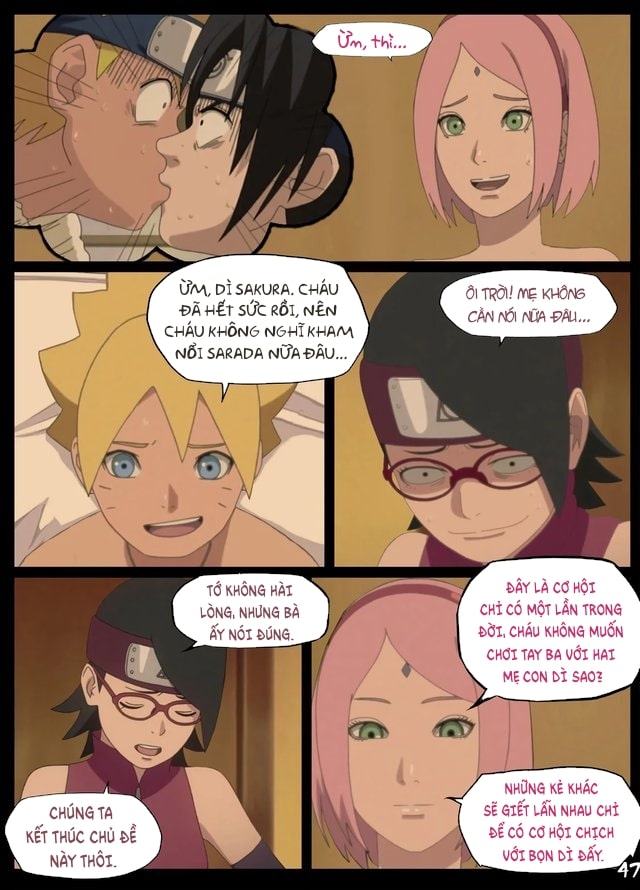 Đọc truyện hentai Sinh Nhật Boruto - Chap 3.2