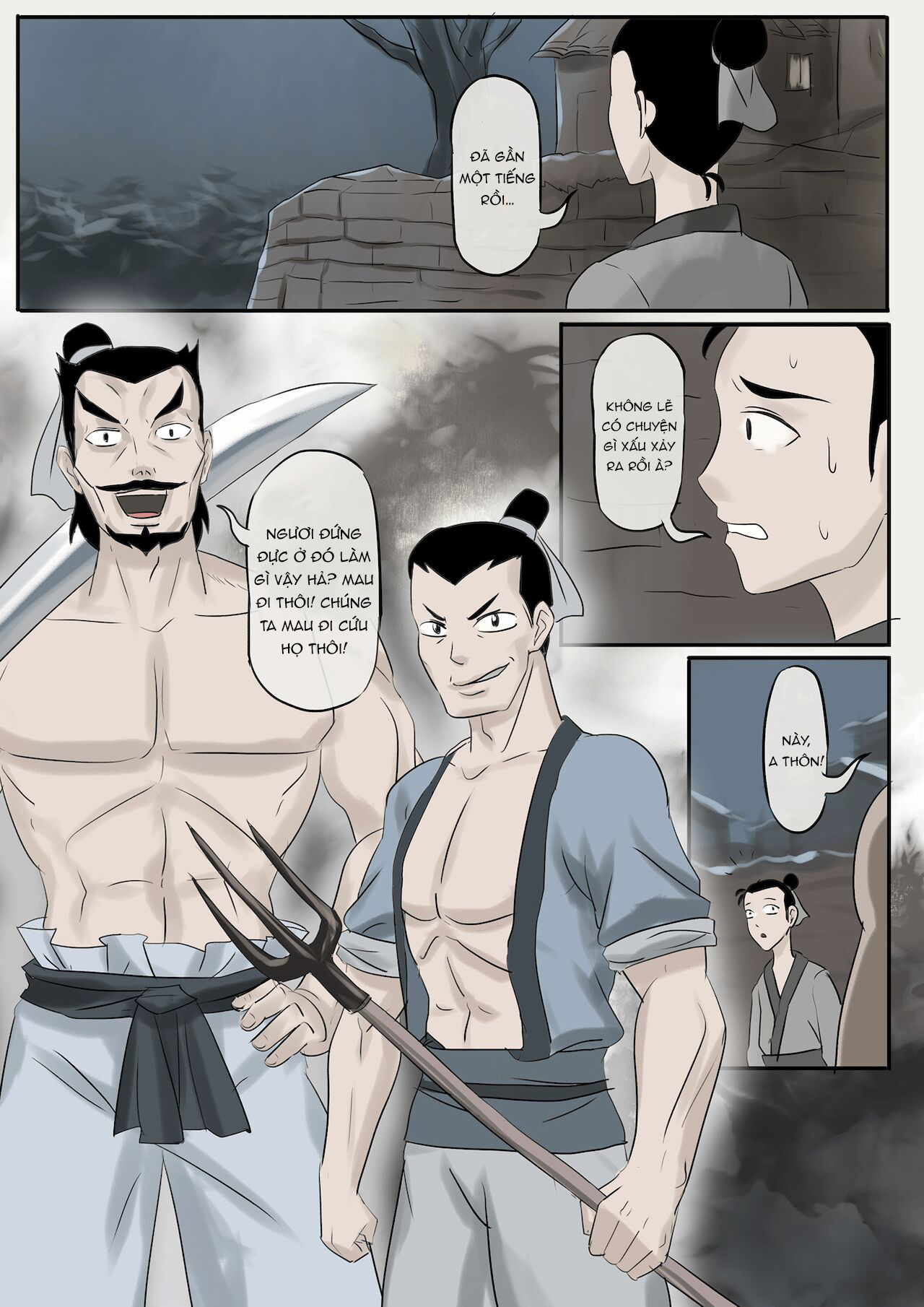 Đọc truyện hentai Ma nữ thức tỉnh - Chap 3 - Goá phụ về làng