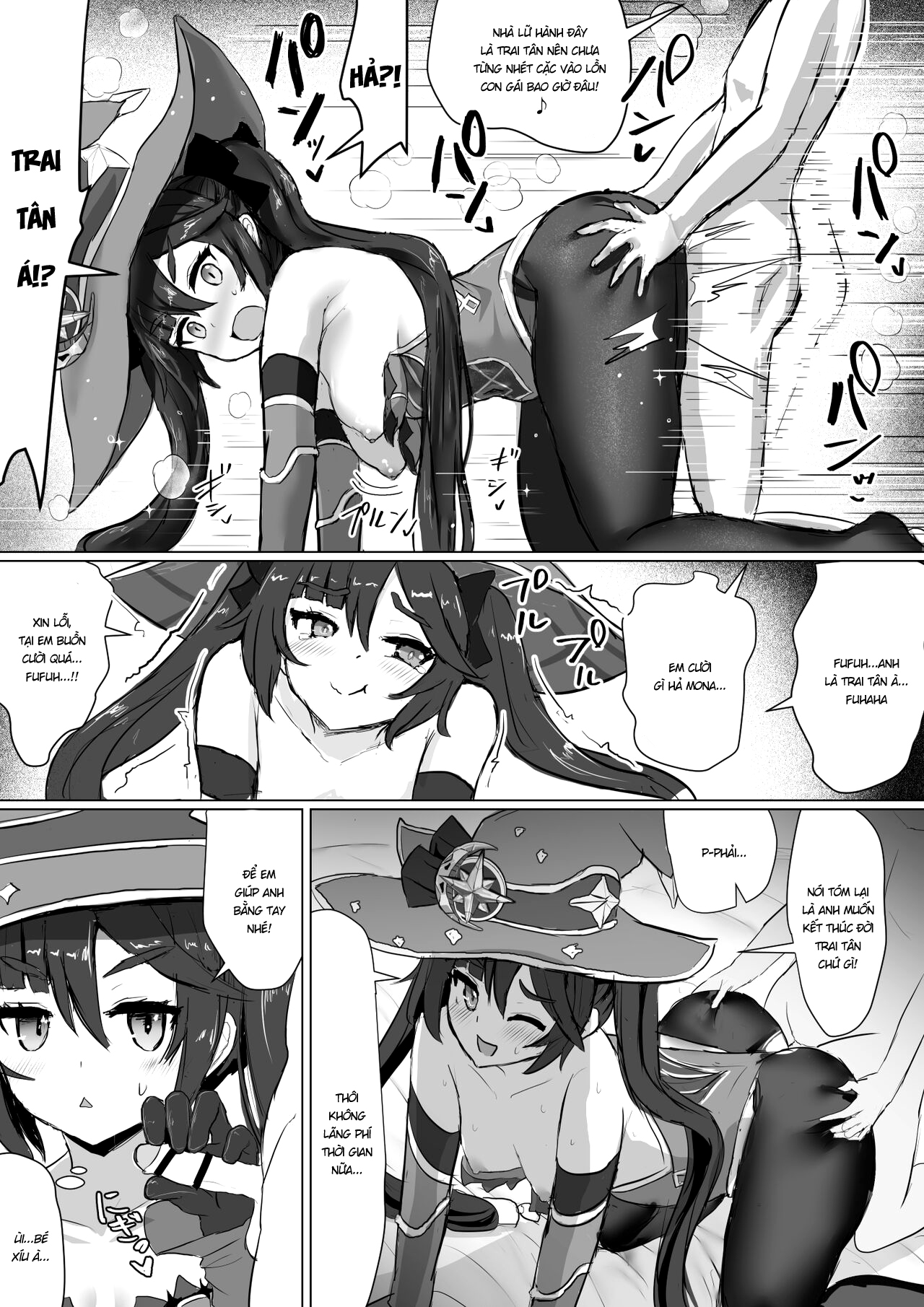 Đọc truyện hentai Bí mật của Mona - Oneshot