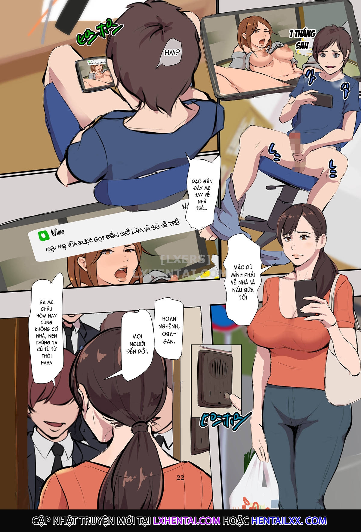 Đọc truyện hentai Mama Karibu Oneshot