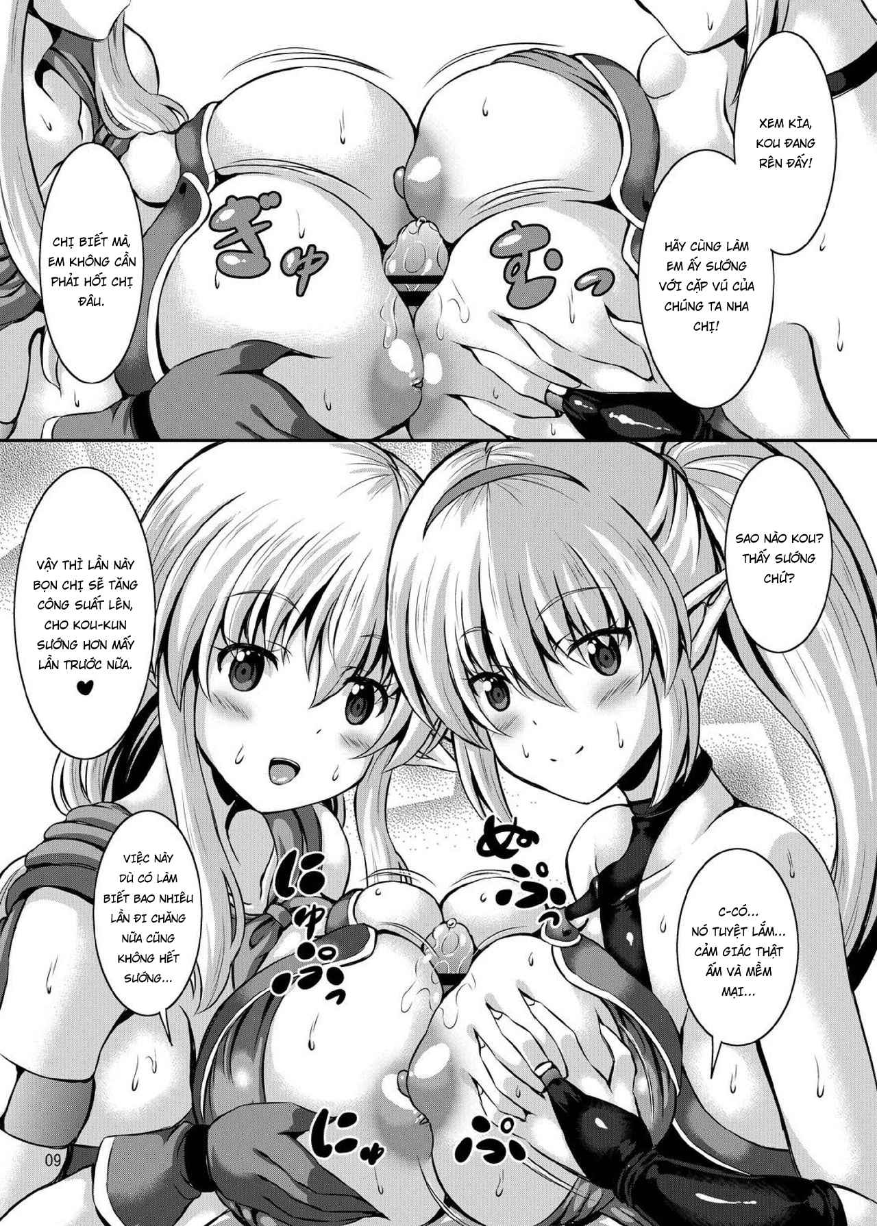 Đọc truyện hentai Tôi và những chị gái ở thế giới song song - Oneshot
