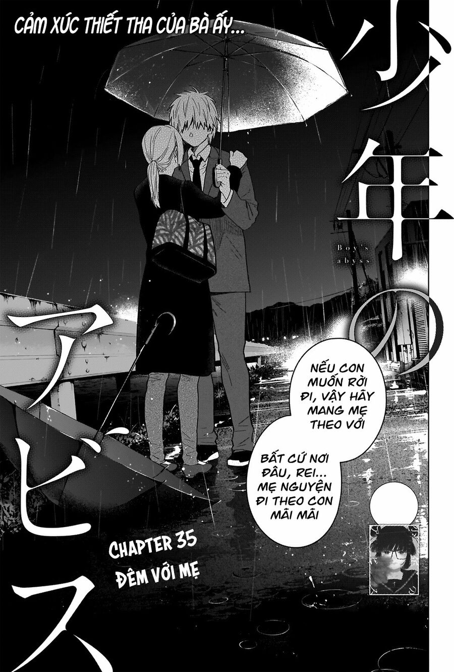 Đọc truyện hentai Shounen no Abyss - Chap 35: Đêm với mẹ