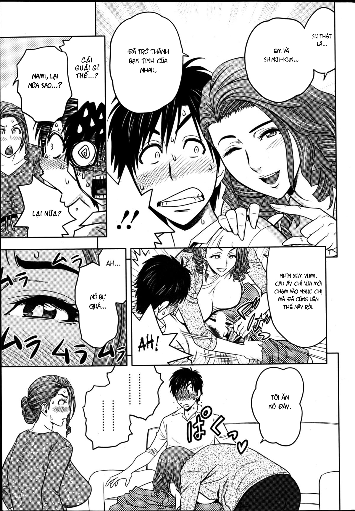 Đọc truyện hentai Lái máy bay song sinh - Chap 3 - Dụ dỗ