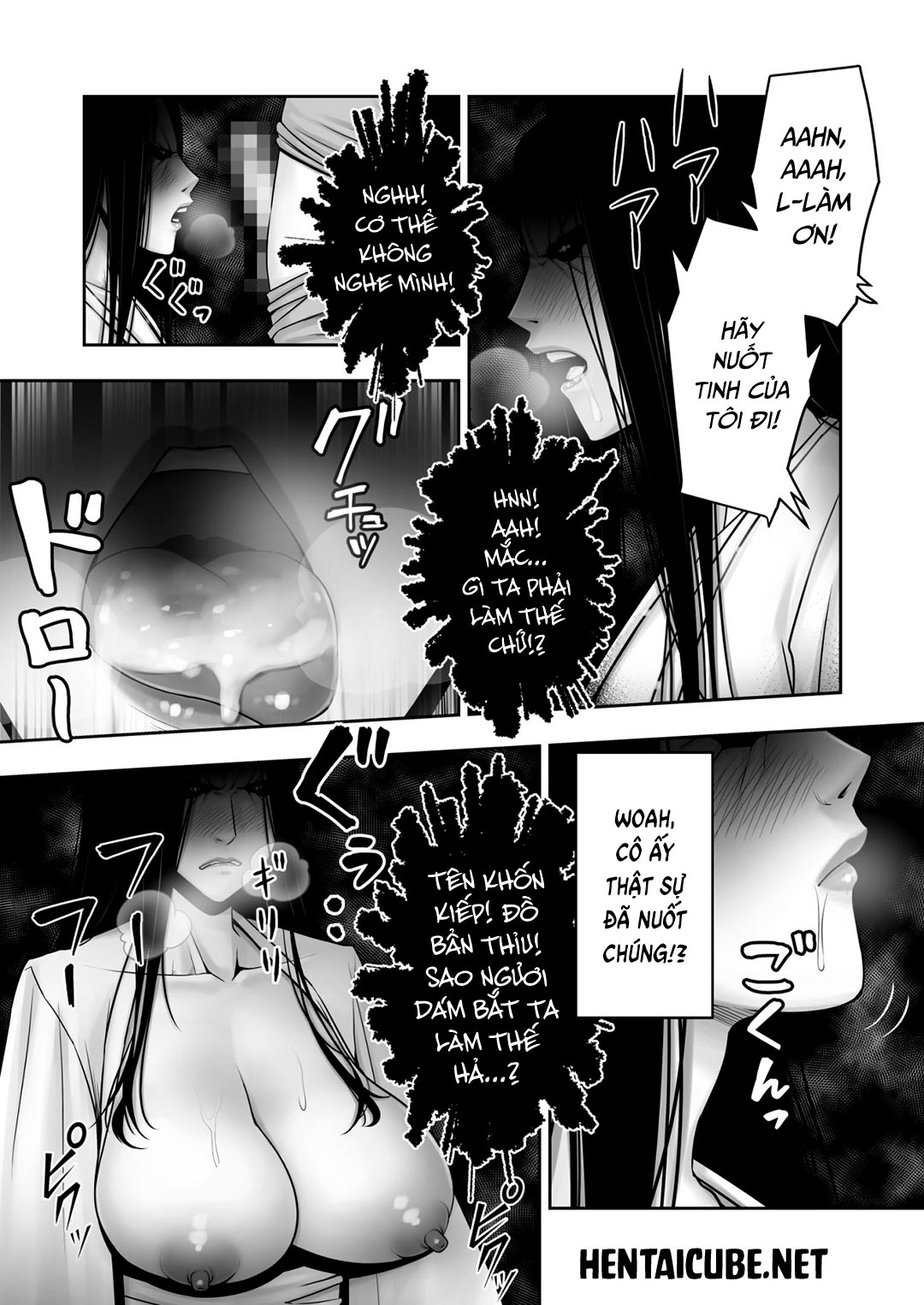 Đọc truyện hentai Cậu trai tân đụ ma nữ ám phòng mình - Oneshot