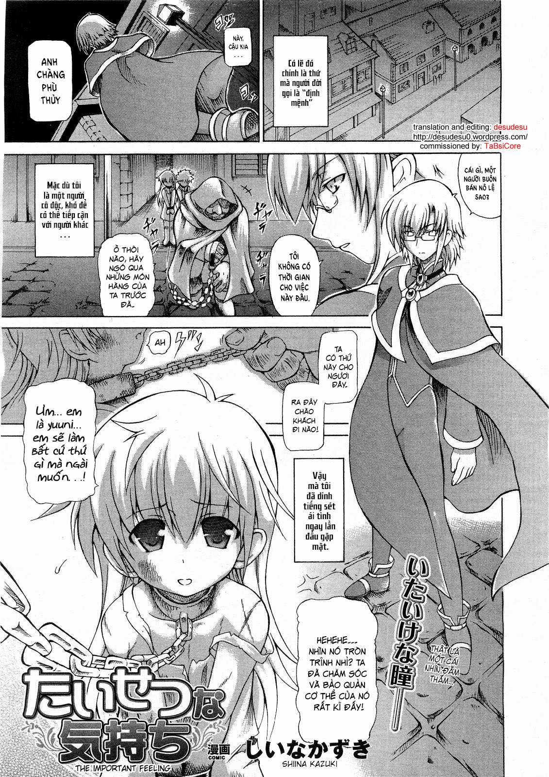 Đọc truyện hentai The Important Feeling - Oneshot