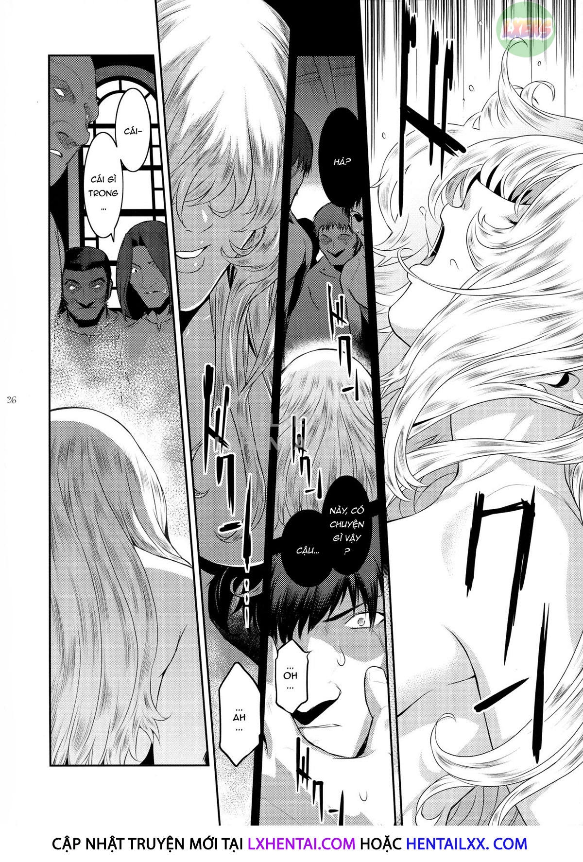 Đọc truyện hentai Kyoukai. - Chap 4