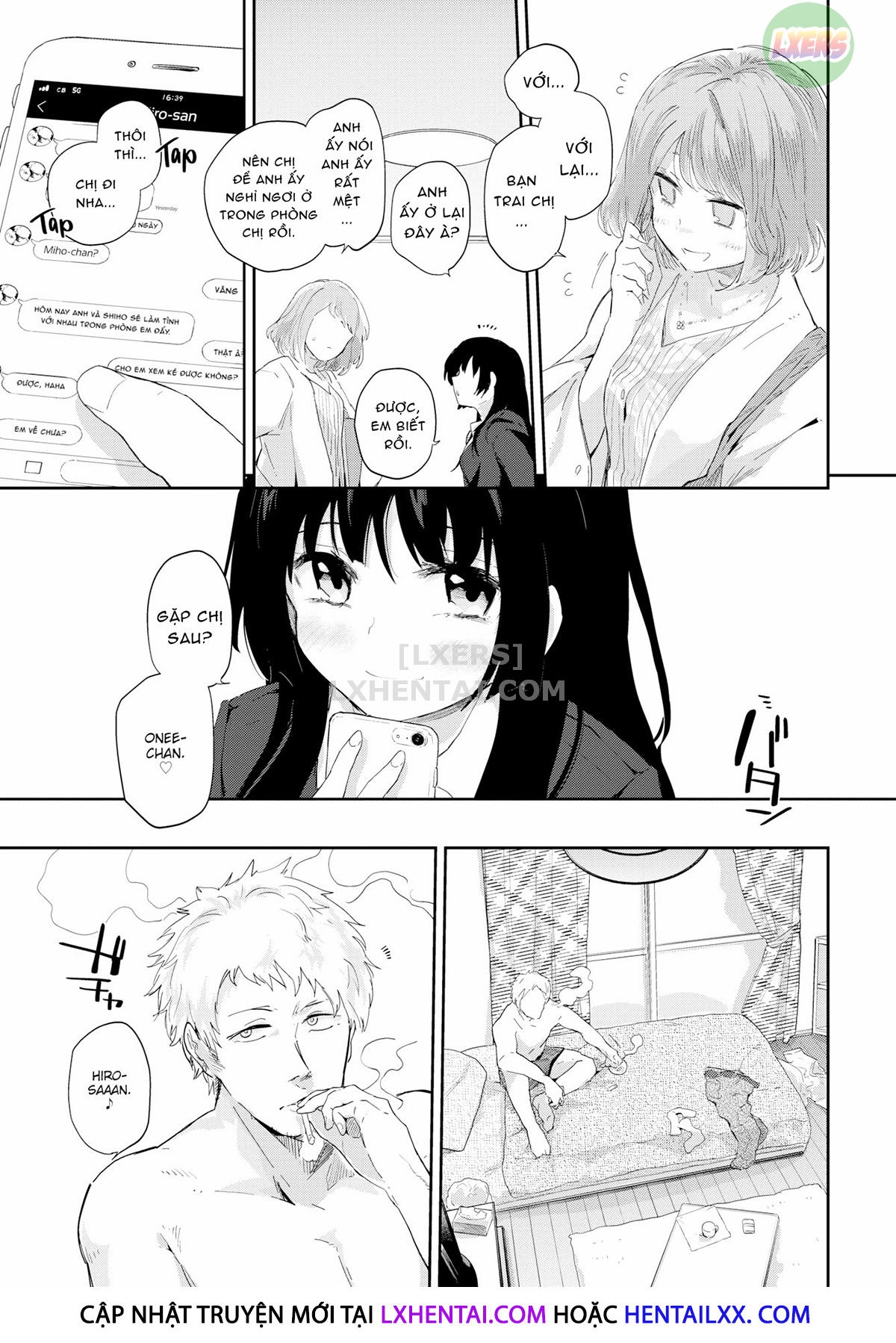 Đọc truyện hentai Gap in my Heart - Chap 8 - On a Still-Warm Bed