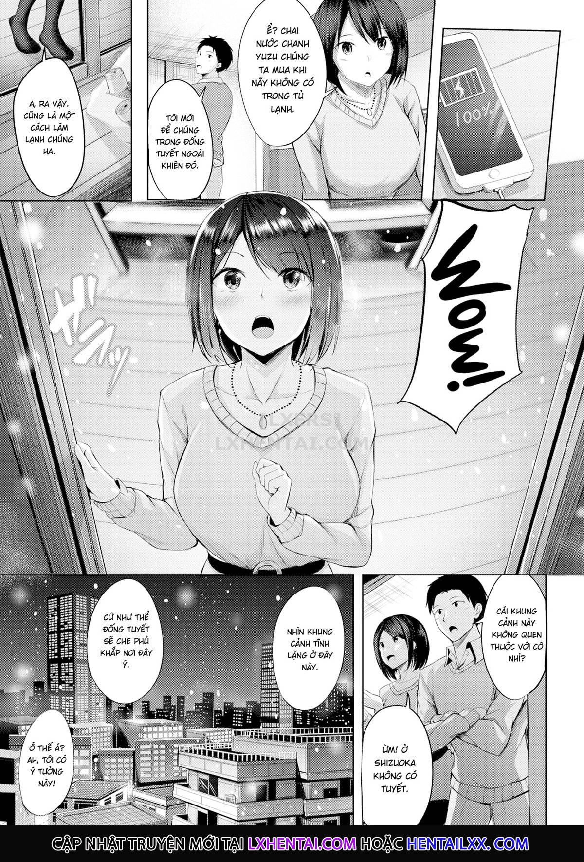 Đọc truyện hentai Snowfall Love - Oneshot