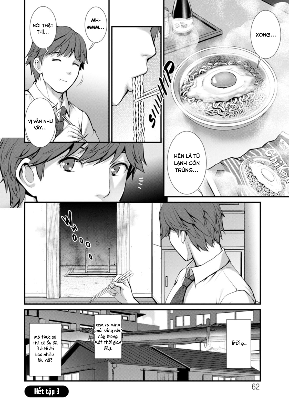 Đọc truyện hentai Tuần trăng mật dưới 30m đất - Chap 3