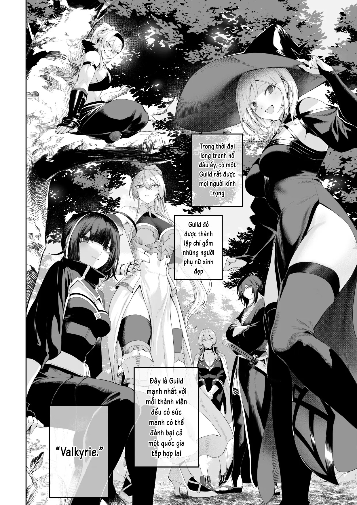 Đọc truyện hentai Câu chuyện về những Valkyrie! ~Nữ phù thuỷ~ - ~Nữ phù thuỷ~ Phần đầu