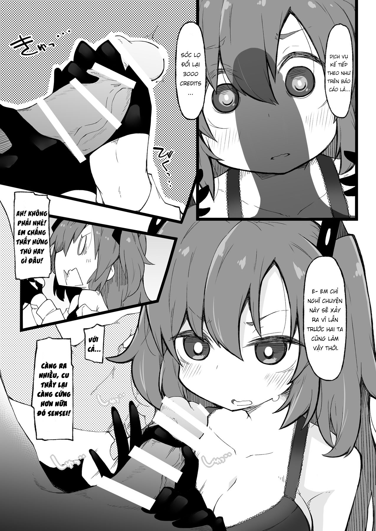 Đọc truyện hentai Sensei và Hayase Yuuka - Oneshot