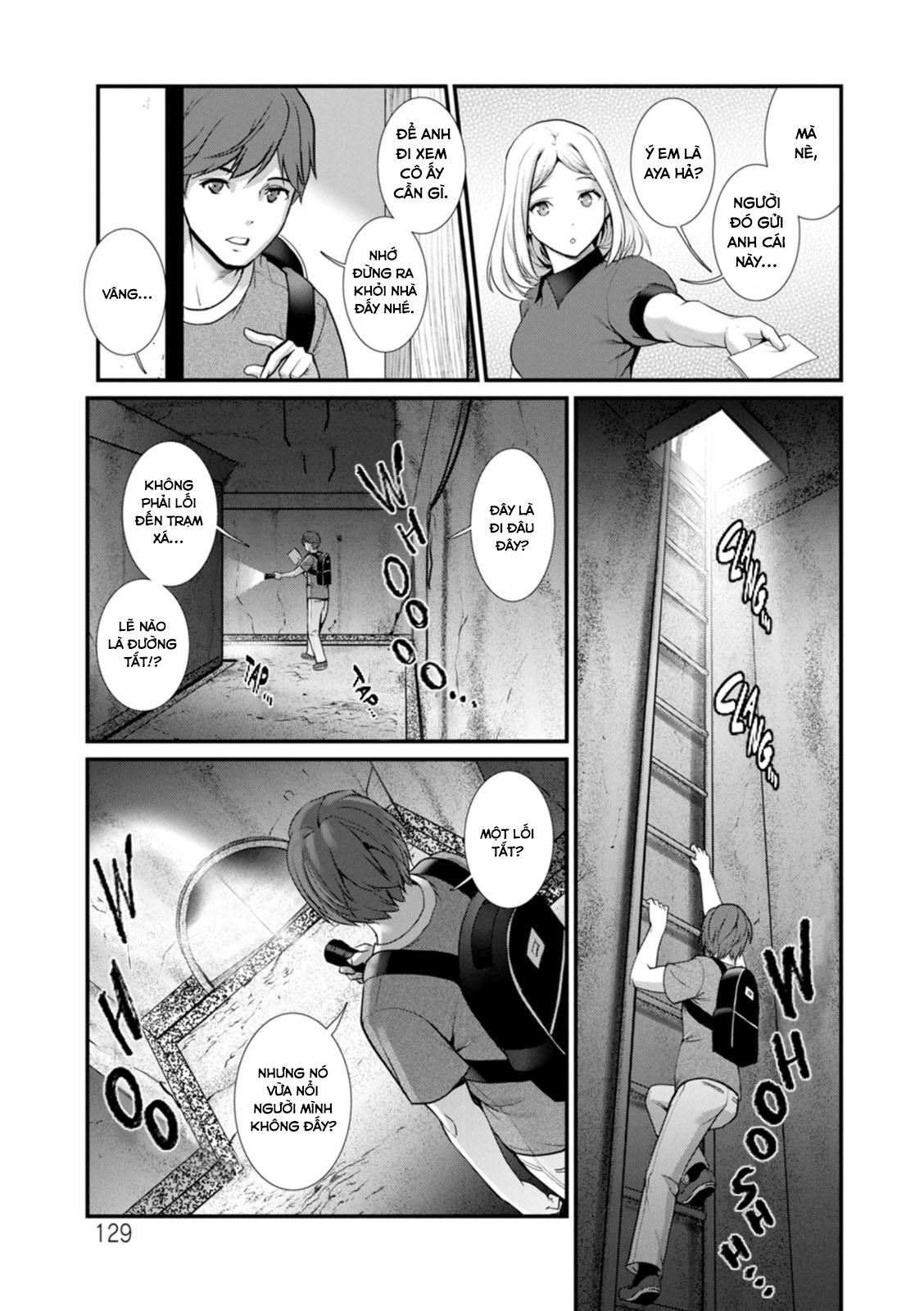 Đọc truyện hentai Tuần trăng mật dưới 30m đất - Chap 7