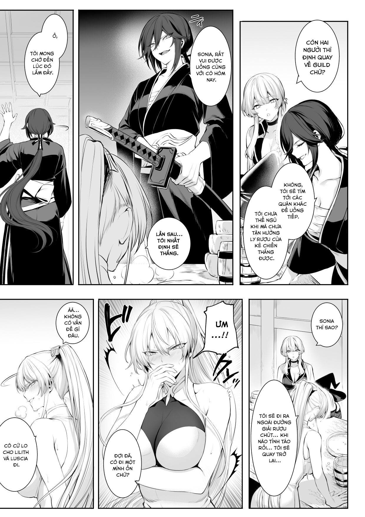 Đọc truyện hentai Câu chuyện về những Valkyrie! ~Nữ phù thuỷ~ - ~Nữ Thánh kỵ sĩ~ Phần đầu
