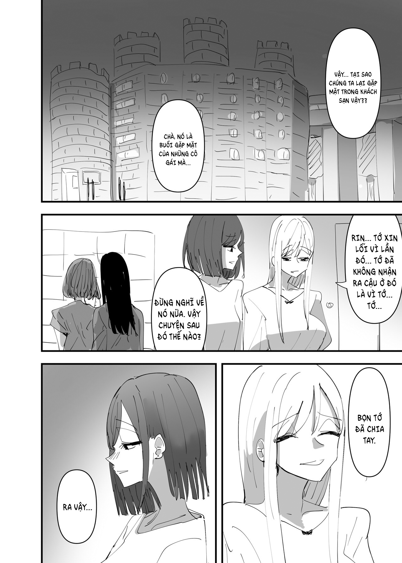 Đọc truyện hentai Chuyện tình của những cô nàng táo bạo - Chap 3