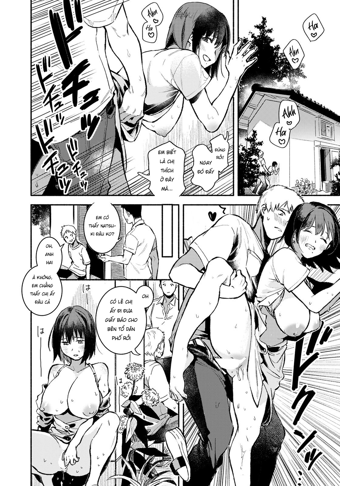 Đọc truyện hentai Kì nghỉ hè cùng chị dâu - Oneshot