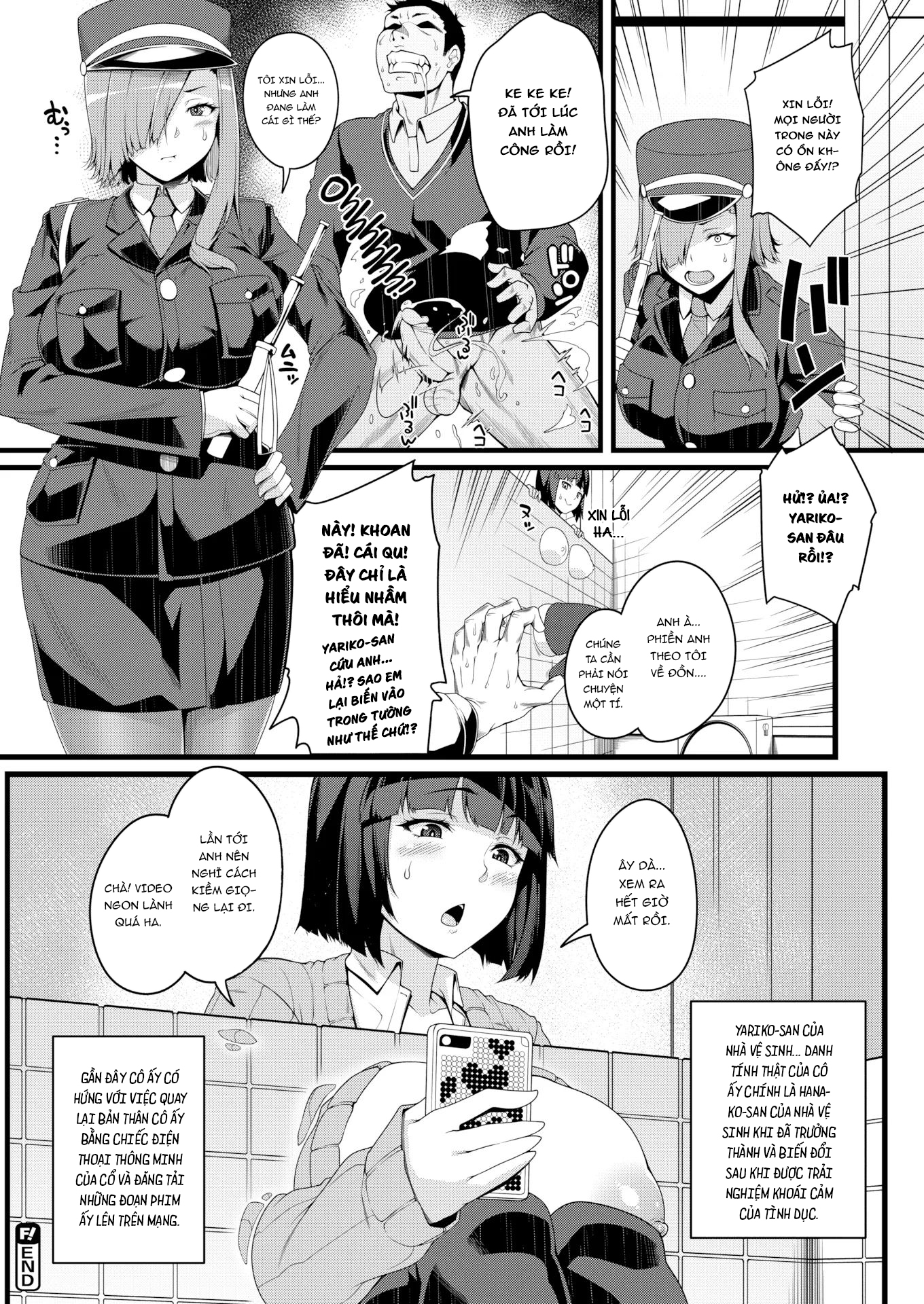 Đọc truyện hentai Bóng ma của nhà vệ sinh, Yariko-san - Oneshot