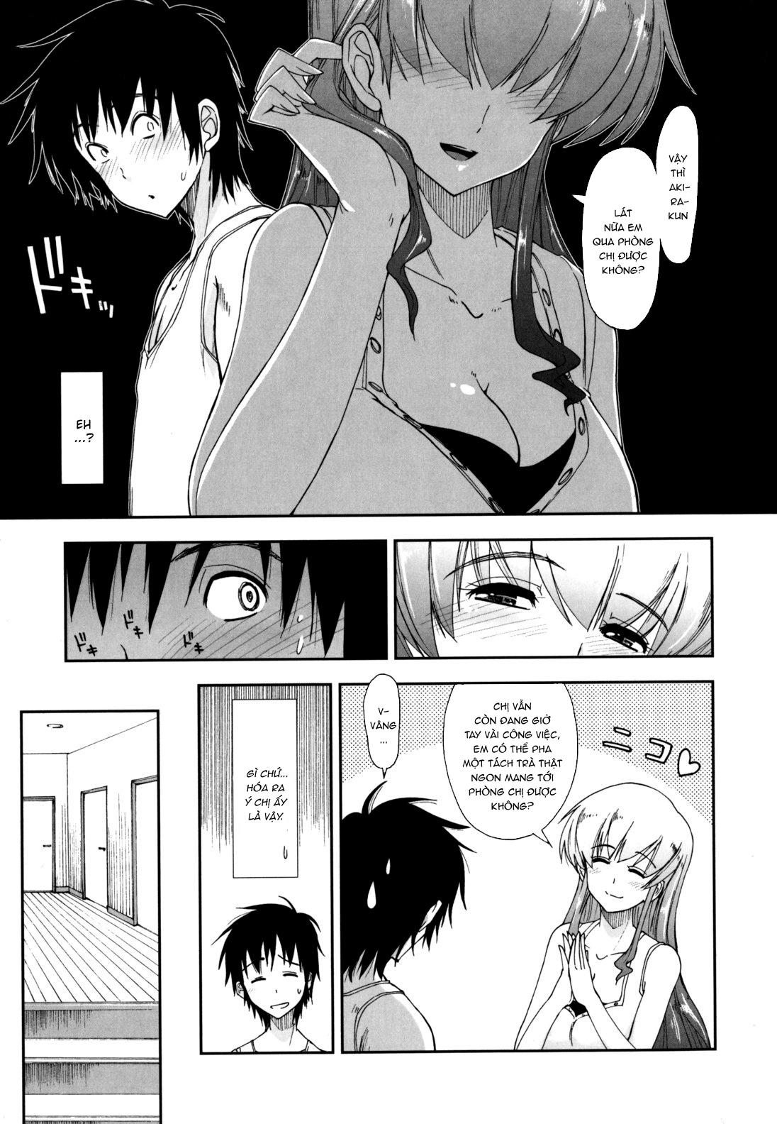 Đọc truyện hentai Sống chung cùng 3 chị em [Không Che] - Chap 1