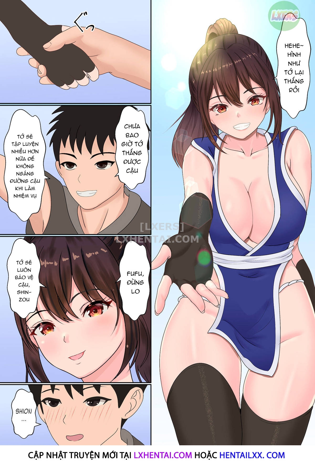 Đọc truyện hentai Kunoichi Yotogi Shugyou - Oneshot