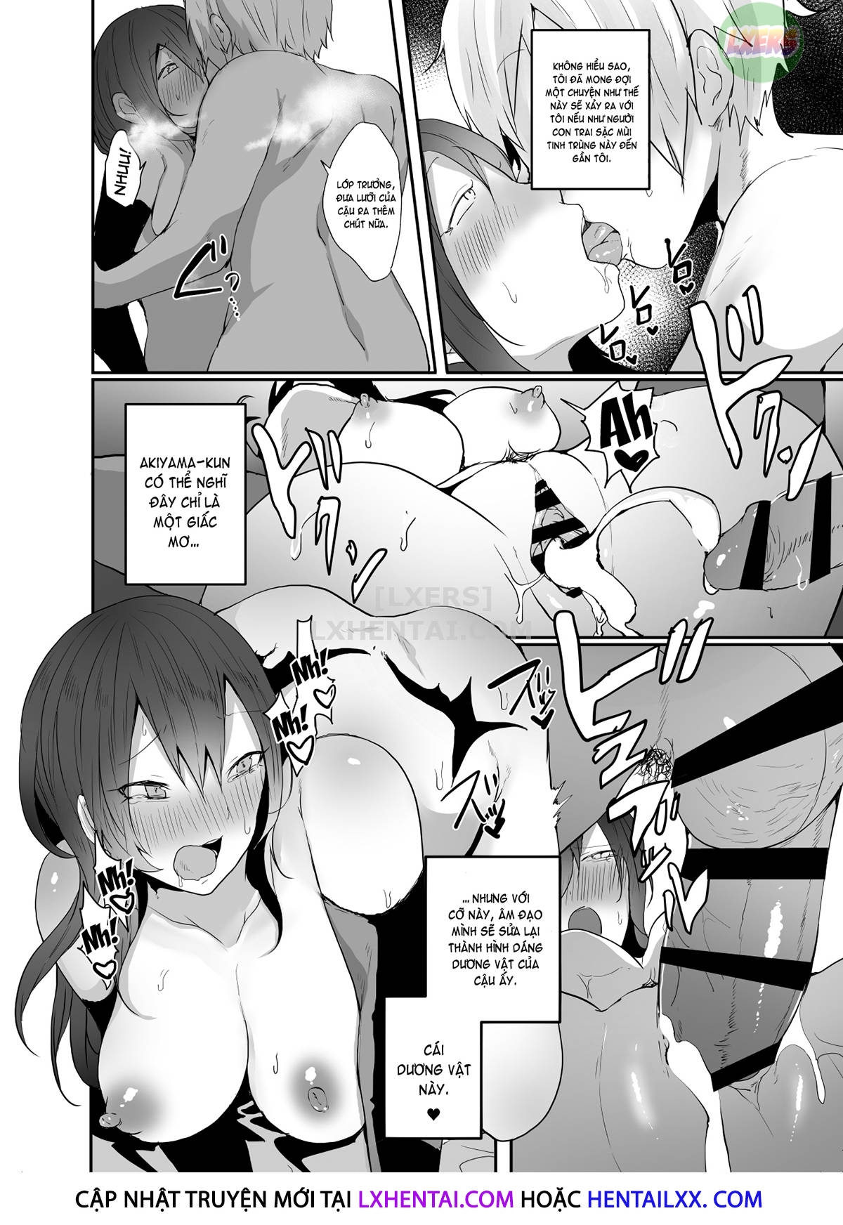 Đọc truyện hentai Iinchou wa Futsuu no Onnanoko ni Naritagatte iru - Oneshot