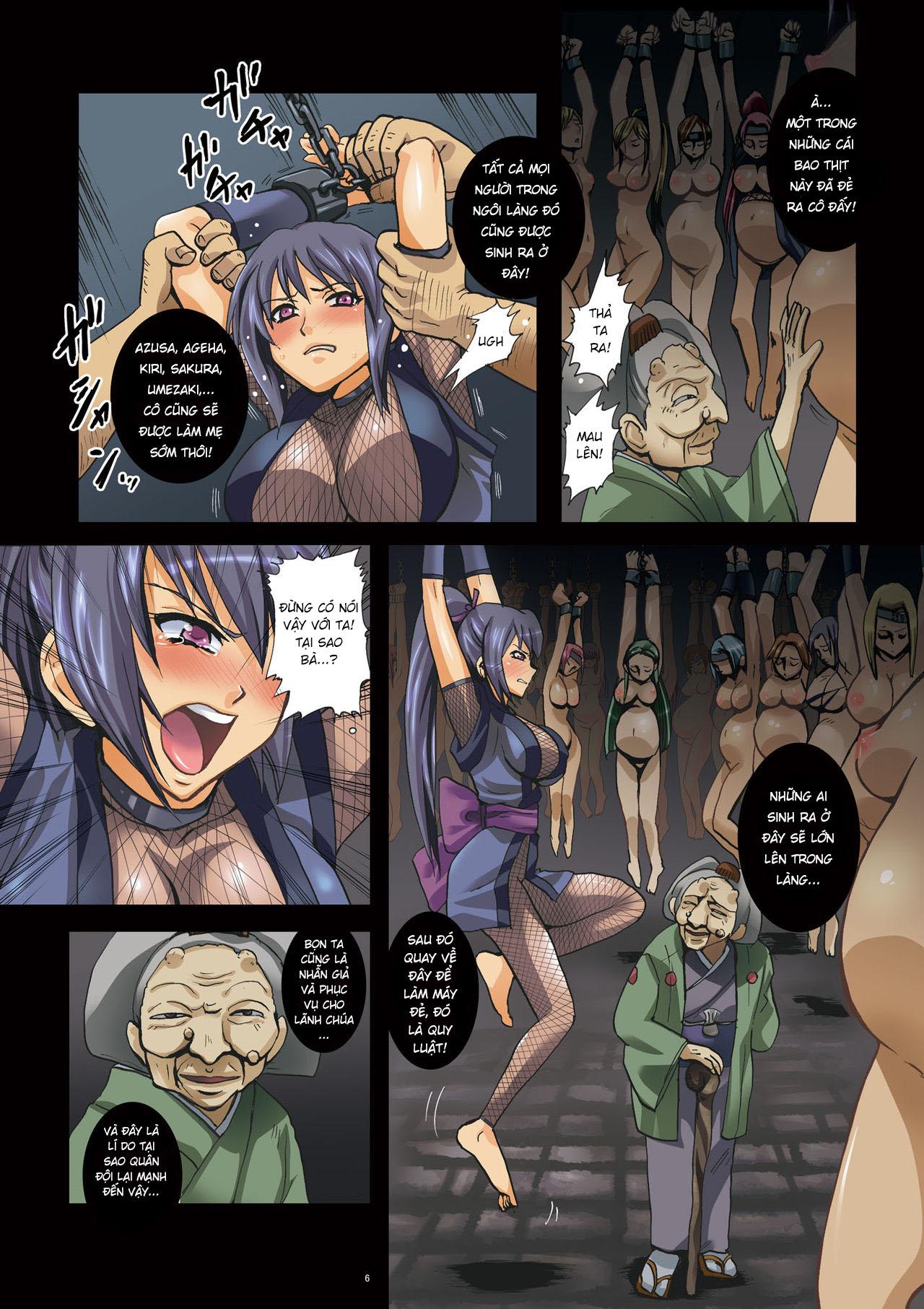 Đọc truyện hentai Ngôi làng đào tạo nhẫn giả - Chap 1