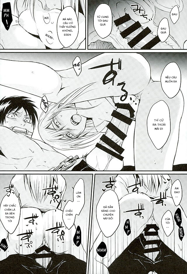 Đọc truyện hentai Reizoku wa Kami ni Arazaru (Shingeki no Kyojin) - Oneshot