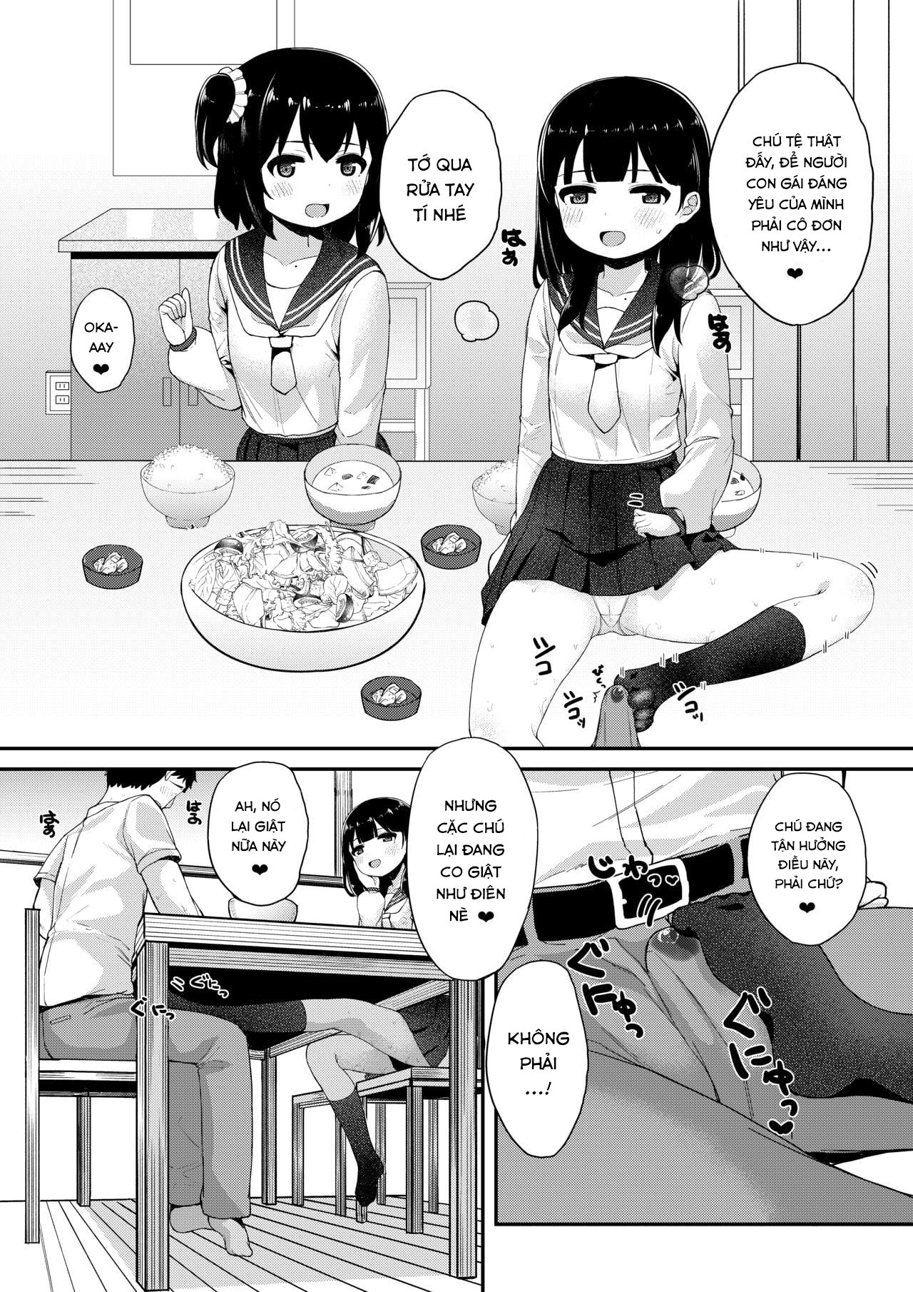 Đọc truyện hentai Bí mật tạo ra em bé với bố của bạn - Oneshot