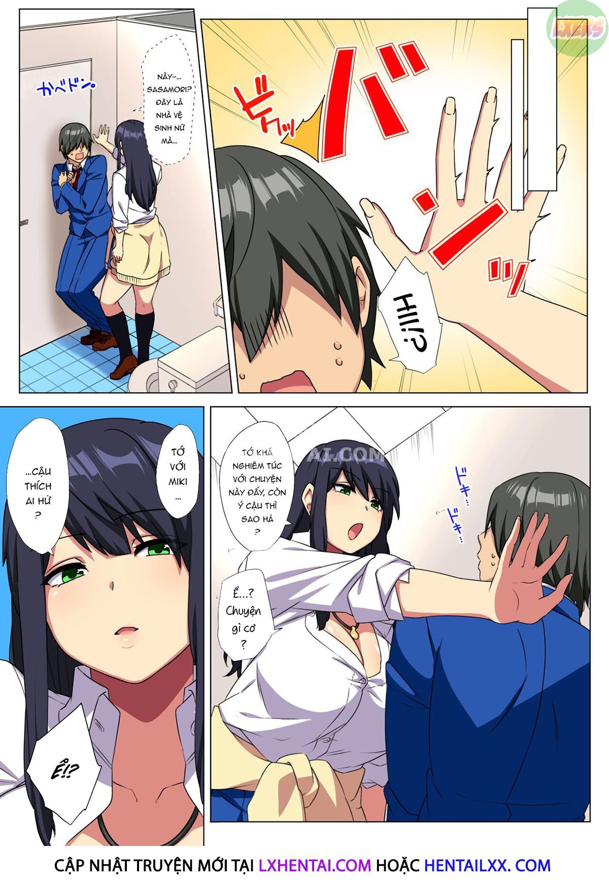 Đọc truyện hentai My Big Cock Is Getting Squeezed By Huge Breasted Bitch Gals!! - Chap 2 - [END]