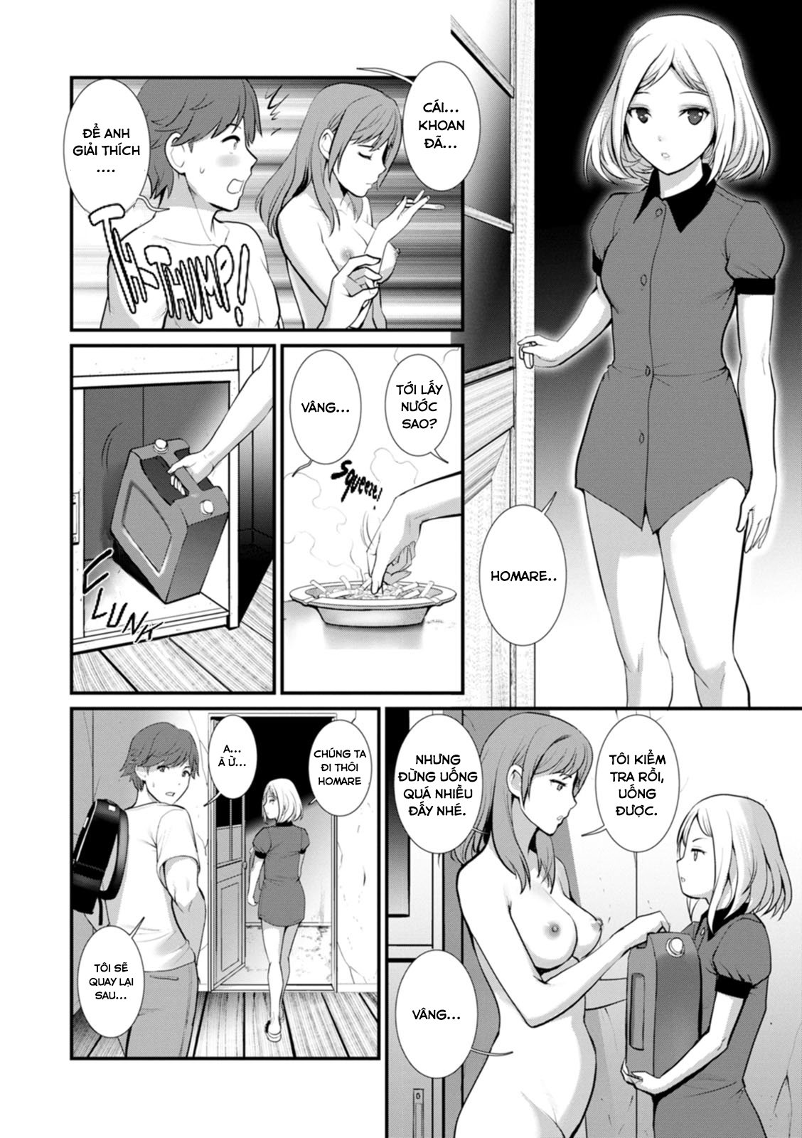 Đọc truyện hentai Tuần trăng mật dưới 30m đất - Chap 5