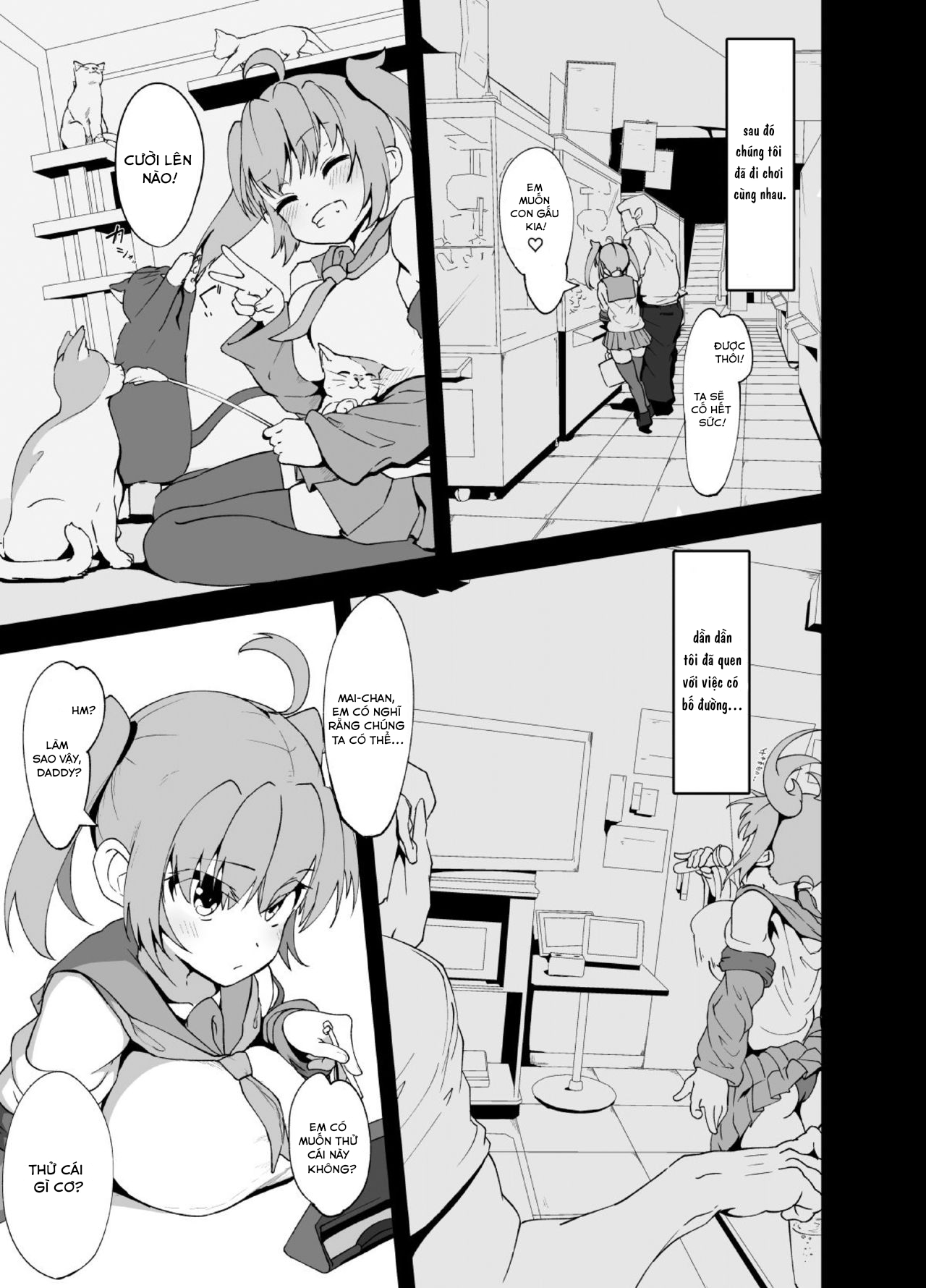 Đọc truyện hentai Phá trinh em sugar baby cấp ba - Oneshot