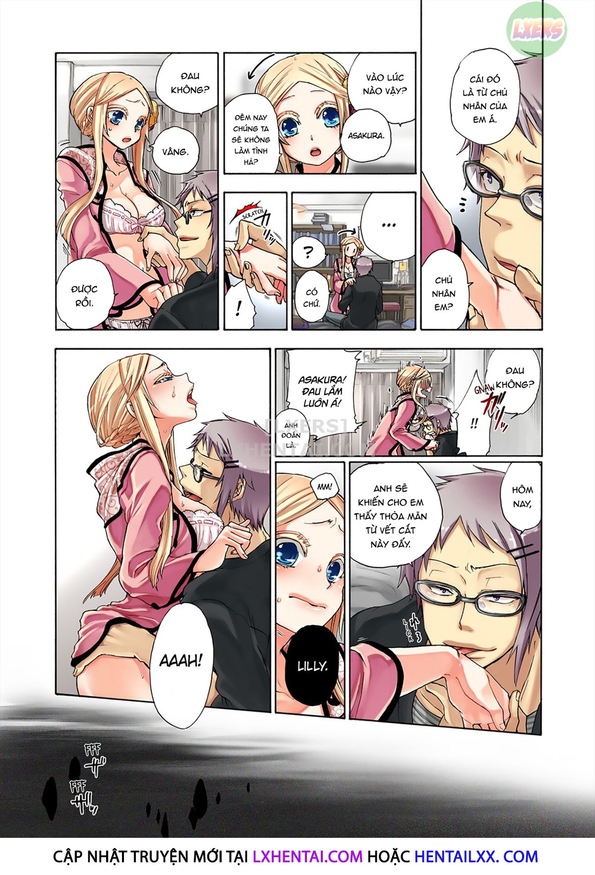 Đọc truyện hentai Robot thú cưng Lilly - Chap 14