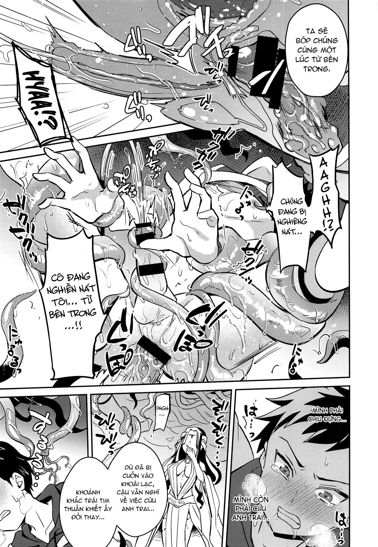 Đọc truyện hentai Dâng Lễ Vật Cho Ác Thần - Oneshot