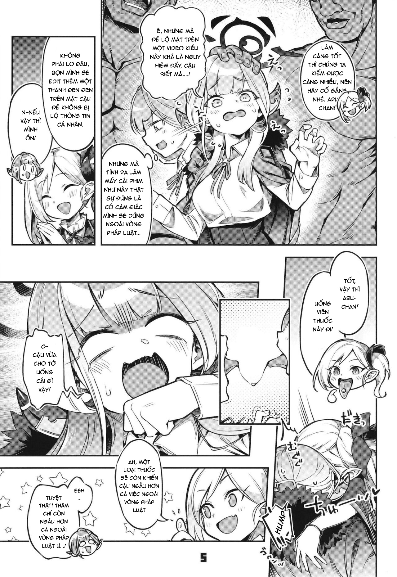 Đọc truyện hentai Aru-Chan hết tiền và trước khi cô ấy nhận ra, cô ấy đã bị vây quanh bởi mấy tên Dirty Old Man (Blue Archive) - Oneshot