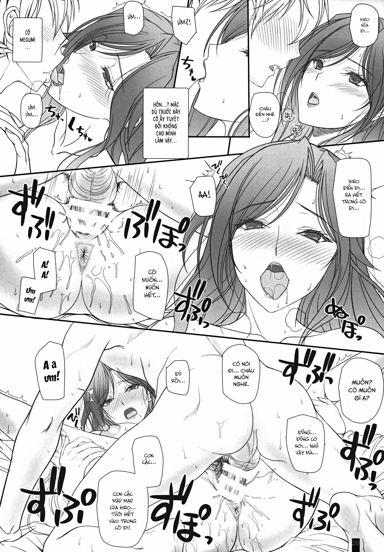 Đọc truyện hentai Otonari-san to no Love Love Ecchi Hitozuma Megumi-san - Oneshot